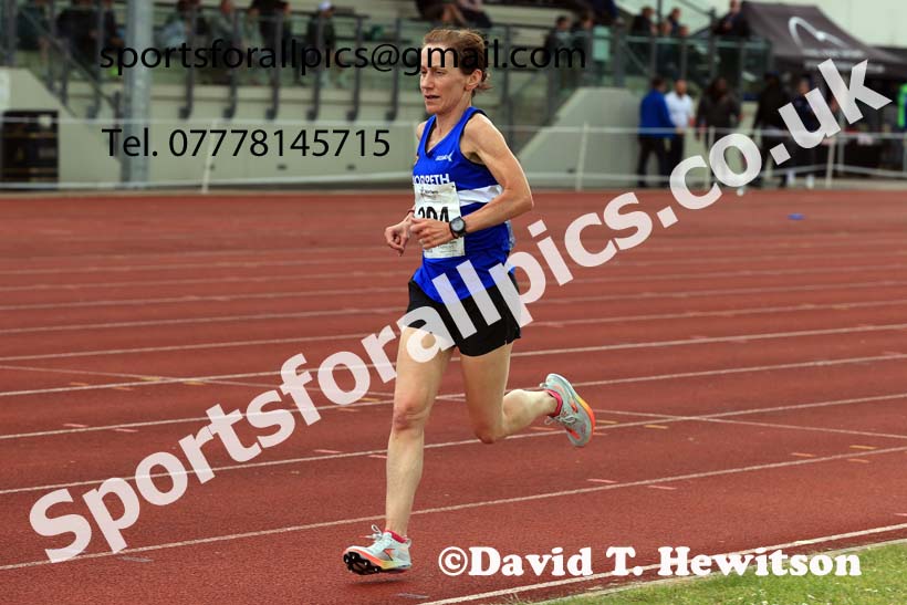 Senior and Under-20s Womens 5000 metres, 2024 Northern Senior and Under-20s Track and Field Champs, Middlesbrough.  Photo: David T. Hewitson/Sports for All Pics